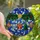 Holiday Enthusiasts' Intricate Stained Glass Christmas Garland, Ruby Emerald Golden Ornaments, Snowflakes Mosaic Stained Glass Suncatcher - 1