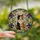 Cat Lovers' Intricate Jewel Tone Calico Cat Floral Stained Glass Mosaic Stained Glass Suncatcher - LykP2K8e8b