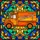 Art & Transport Lovers' Tiffany Stained Glass Orange Delivery Truck Geometric Jewel Tone Mosaic Stained Glass Suncatcher - 6