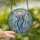 Art Enthusiasts' Tiffany Stained Glass Iridescent Pink Aquamarine Jellyfish Amethyst Sapphire Ocean Mosaic Stained Glass Suncatcher - 2