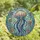 Art Enthusiasts' Tiffany Stained Glass Iridescent Pink Aquamarine Jellyfish Amethyst Sapphire Ocean Mosaic Stained Glass Suncatcher - 4