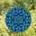 Design Enthusiasts' Intricate Tiffany Blue Geometric Interlocking Star Mosaic Stained Glass Suncatcher - 4