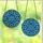 Design Enthusiasts' Intricate Tiffany Blue Geometric Interlocking Star Mosaic Stained Glass Suncatcher - 3