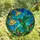 Nature Lovers' Vibrant Green Hummingbird Stained Glass Jewel Tone Floral Mosaic Stained Glass Suncatcher - ErQUHbJq5T