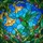 Nature Lovers' Vibrant Green Hummingbird Stained Glass Jewel Tone Floral Mosaic Stained Glass Suncatcher - 6