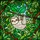 Sloth Lovers' Cute Iridescent Tiffany Stained Glass Jungle Mosaic Emerald Cerulean Stained Glass Suncatcher - 6