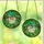 Sloth Lovers' Cute Iridescent Tiffany Stained Glass Jungle Mosaic Emerald Cerulean Stained Glass Suncatcher - 3