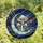 Art & Nature Lovers' Tiffany Stained Glass Iridescent Moon Mushroom Celestial Forest Mosaic Stained Glass Suncatcher - OgM9buVKva