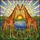 Wildlife Lovers' Intricate Jewel Tone Stained Glass Nuzzling Giraffes Savannah Sunburst Art Stained Glass Suncatcher - 6