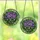 Floral Art Lovers' Vibrant Tiffany Stained Glass African Violet Gigi Name Jewel Tone Art Stained Glass Suncatcher - 3