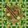 Foodie Art Lovers' Edge-to-Edge Stained Glass Pho Ramen Noodle Emerald Green Saffron Yellow Intricate Mosaic Pattern Stained Glass Suncatcher - 6