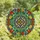 Art Lovers' Vibrant Tiffany Stained Glass Celtic Knot Floral Mosaic Gold Blue Emerald Purple Stained Glass Suncatcher - 9piIg79h3W