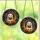 Whimsical Readers' Tiffany Glass Reading Ghost Amber Orange Cosmic Night Sky Stained Glass Suncatcher - 3