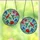 Nature Lovers' 8K Vibrant Stained Glass Hummingbird Cardinal Floral Mosaic Pattern Stained Glass Suncatcher - 3