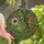 Hummingbird Lovers' Vibrant Emerald Green Hummingbird Rosy Pink Floral Tiffany Style Stained Glass Jewel Tone Mosaic Stained Glass Suncatcher - 1