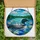 Nature Lovers' Jewel Tone Stained Glass Loon Family Lake & Water Lily Mosaic Stained Glass Suncatcher - 5