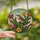 Southwestern Art Lovers' Vibrant Tiffany Stained Glass Cactus Wren Desert Flora Mosaic Stained Glass Suncatcher - EQZuvBqWPk