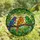 Nature Lovers' Tiffany Stained Glass Songbirds Mosaic Jewel Tone Landscape Stained Glass Suncatcher - XmeZMCXBM4