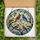 Nature Lovers' Detailed Stained Glass Songbirds Cherry Blossoms Jewel Tone Mosaic Stained Glass Suncatcher - JOWUz11gI4