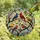 Nature Lovers' Detailed Stained Glass Songbirds Cherry Blossoms Jewel Tone Mosaic Stained Glass Suncatcher - lVru0xw639