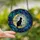 Celestial Cat Lovers' Vibrant Stained Glass Black Cat Crescent Moon Starry Night Mosaic Art Stained Glass Suncatcher - bFqRtSI2Aw
