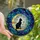 Celestial Cat Lovers' Vibrant Stained Glass Black Cat Crescent Moon Starry Night Mosaic Art Stained Glass Suncatcher - i4lPBn45bv
