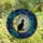Celestial Cat Lovers' Vibrant Stained Glass Black Cat Crescent Moon Starry Night Mosaic Art Stained Glass Suncatcher - mI7wVRLIOn