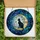 Celestial Cat Lovers' Vibrant Stained Glass Black Cat Crescent Moon Starry Night Mosaic Art Stained Glass Suncatcher - zBxbZkOYbO