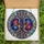 Art Lovers' Cosmic Stained Glass Nebulae Anatomical Jewel Tone High Contrast Intricate Mosaic Stained Glass Suncatcher - 5
