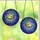 Cat Lovers' Tiffany Style Stained Glass Calico Cat Crescent Moon Cosmic Lavender Wisteria Pattern Stained Glass Suncatcher - 3