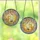 Whimsical Dreamers' Jewel Tone Stained Glass Moon Cat & Books Cherry Blossom Stained Glass Suncatcher - 3