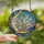 Greyhound Lovers' Tiffany Stained Glass Greyhound Moon Man in Moon Celestial Mosaic Jewel Tones Stained Glass Suncatcher - 2