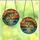 Anglers & Art Lovers Vivid Tiffany Stained Glass Leaping Bass Sunset Lake Mosaic Art Jewel Tones Stained Glass Suncatcher - 3