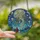 Fantasy Art Lovers' Tiffany Style Bioluminescent Jellyfish Deep Sea Cityscape Art Stained Glass Suncatcher - ZGp3gNnNP6