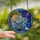 Fantasy Art Lovers' Vibrant Jewel Tone Intricate Stained Glass Narwhal Celestial Mosaic Stained Glass Suncatcher - 2