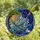 Fantasy Art Lovers' Vibrant Jewel Tone Intricate Stained Glass Narwhal Celestial Mosaic Stained Glass Suncatcher - 4