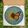 Nature Lovers' Tiffany Stained Glass Monarch Sunflower Wing Orange Gold Blue Green Mosaic Stained Glass Suncatcher - 5