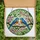 Art Lovers' Tiffany Style Stained Glass Bluebirds Cherry Blossoms Jewel Tone Mosaic Stained Glass Suncatcher - Y1CntiWRWo
