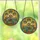 Botanical Art Enthusiasts' Tiffany Stained Glass Potted Plants & Trailing Vines Luminous Amber Jewel Tones Intricate Floral Border Stained Glass Suncatcher - 3