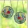 Nature Lovers' Intricate Tiffany Stained Glass Red Rose Blue Morning Glory Pink Peony Floral Art Stained Glass Suncatcher - 3