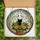 Whimsical Art Lovers' Tiffany Stained Glass White Ghost Black Cat Orange Marigold Mosaic Stained Glass Suncatcher - 5