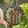 Book Lovers' Tiffany Style Stained Glass Antique Books Gilded Spines Cream Pink Roses Emerald Vines Ornate Jewel Tone Pattern Stained Glass Suncatcher - 1