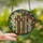 Book Lovers' Tiffany Style Stained Glass Antique Books Gilded Spines Cream Pink Roses Emerald Vines Ornate Jewel Tone Pattern Stained Glass Suncatcher - 2