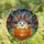 Halloween Enthusiasts' Stained Glass Ghost Pumpkin Indigo Mystic Star Mosaic Art Stained Glass Suncatcher - 4
