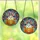 Halloween Enthusiasts' Stained Glass Ghost Pumpkin Indigo Mystic Star Mosaic Art Stained Glass Suncatcher - 3