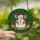 Holiday Enthusiasts' Glowing Stained Glass Snowman Merry Christmas Holly Candy Cane Design Stained Glass Suncatcher - 2