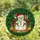Holiday Enthusiasts' Glowing Stained Glass Snowman Merry Christmas Holly Candy Cane Design Stained Glass Suncatcher - 4
