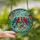 Nature & Art Lovers' Edge-to-Edge Tiffany Stained Glass Birds, Vibrant Floral Sky Mosaic Stained Glass Suncatcher - -Mb7O4lzDr