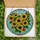 Nature Lovers' Intricate Tiffany Style Stained Glass Sunflower Heart Jewel Tone Floral Mosaic Stained Glass Suncatcher - 41iYaS9XDv