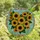 Nature Lovers' Intricate Tiffany Style Stained Glass Sunflower Heart Jewel Tone Floral Mosaic Stained Glass Suncatcher - vNJR3Kc56-